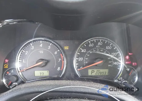 2012 Toyota Corolla S/Le из США, поврежденный, VIN 2T1BU4EE8CC769929